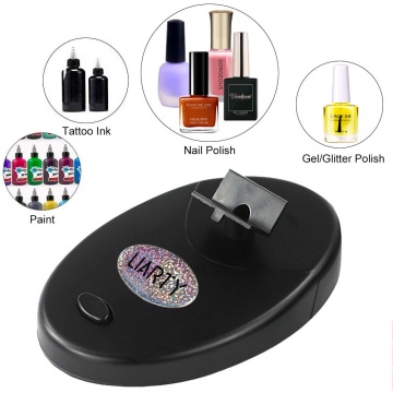 foreverlily Nail Lacquer Shaker Adjustable Nail Gel Polish Varnish Bottle Shaking Machine Shake Evenly Tools for Nail Art Tattoo
