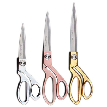 Professional Stainless Sewing Scissors Shear Gold Scissors Tailor's Scissors Fabric Scissors Embroidery Scissor Tools for Sewing
