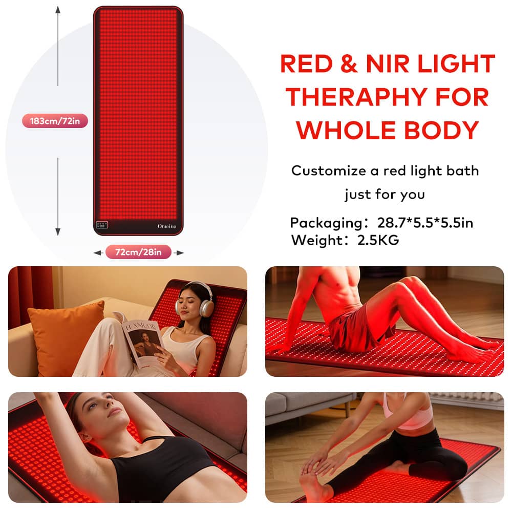LED red light therapy mat for home use
