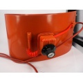 20 L(4.4 Gallon) 200x860x1.8mm 800W 220V Flexible Silicon Band Drum Heater Blanket Oil Biodiesel Barrel Electrical Wires