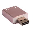 Mini USB Sound Card External Adapter 3D Stereo Jack 3.5mm Earphone Micphone For PC B #265470