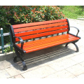 Park bench outdoor anticorrosive wood benches courtyard wood chair stool playground park chair seat cast aluminum