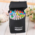 FINECOLOUR Art Marker Storage Bag Canvas Double Layer Cloth Good Quality Small/Medium/Large Capacity For Designer & Artist