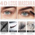 ALIVER 4D Mascara Waterproof Thick Curling Eyelash Makeup Silk Fiber Lash Extension Long Lasting Cosmetics Maquillaje TSLM1
