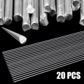 20pcs 2mm*500mm Aluminum Welding Rods Anti-rust Wire Soldering Rod Set for Argon Arc Welding and Filling Material
