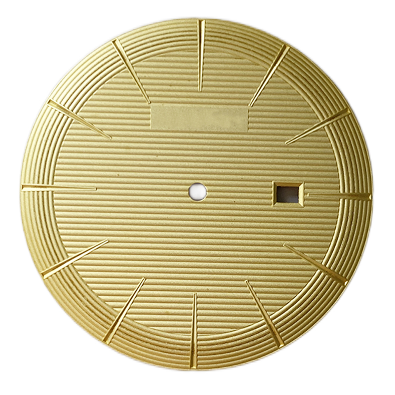 Pie Pan watch dial 