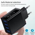 Universal 4 Port Mobile Phone USB Travel Charger Adapter for iPhone X MAX 8 Samsung 5V 5.1A USB Fast chargers EU US wall charger