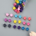 10pcs/lot new fashion little girls cute hair claw Candy color flower jaw clip children hairpin hair accessories wholesale 2019