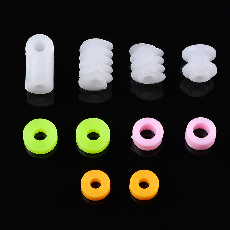 75Pcs Mixed White Plastic Gear Gearbox Rack Pulley Belt Worm Gear Single Double Gear DIY Tool For Robot Repair Tool Kit