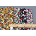 145x50cm Pastoral Floral Plain Cotton Sewing Poplin Fabric DIY Children's Wear Cloth Make Bedding Quilt Decoration Home 170g/m