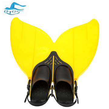 Teen Teenager Children monofin freediving mermaid flipper Diving Swimming Fins Snorkeling Shoes Free Swim Training