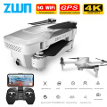 Visuo Xs818 Zen Mini GPS Drone with Wifi FPV 4K HD Dual Camera Optical Flow RC Quadcopter Follow Me Mini Dron VS E520S SG907