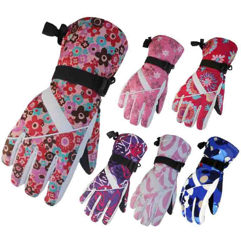 Couples Women Men Ski Gloves Snowboard Gloves Snowmobile Motorcycle Riding Winter Gloves Windproof Waterproof Snow Gloves