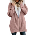 Winter Women Fleece Faux Fur Coat Hoodie Outwear Women Jackets Coat Ladies Casual Warm Soft Fluffy Cardigans Femme Plus Size