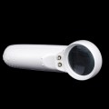 High 1pc Professional 37mm Diameter 15X Magnifier Portable Pocket Handheld Glass Loupe Magnifying Tool With 2 LED Light Lamps