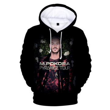 M. Pokora Hoodie 3D Tracksuit Women Men's Hoodie Sweatshirt Unisex Streetwear 2020 Hip Hop Style Matt Pokora Clothes Plus Size