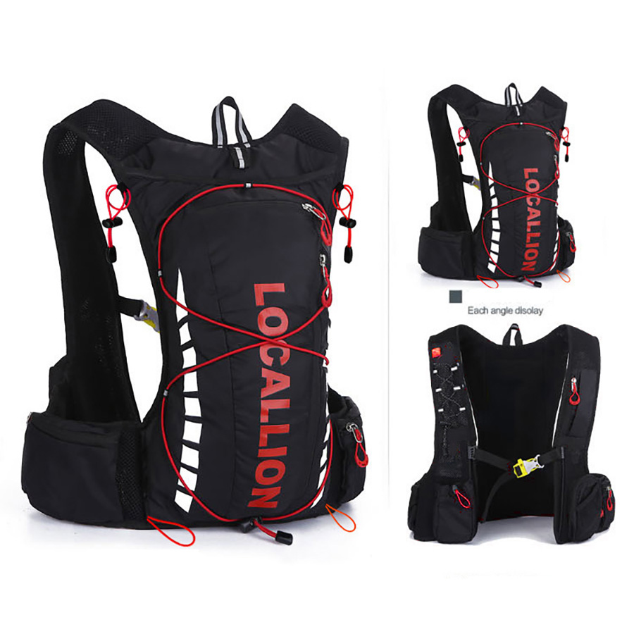 NEWBOLER 8L Women Men Marathon Hydration Vest Pack For 2L Water Bag Cycling Hiking Bag Outdoor Sport Trail Running Backpack