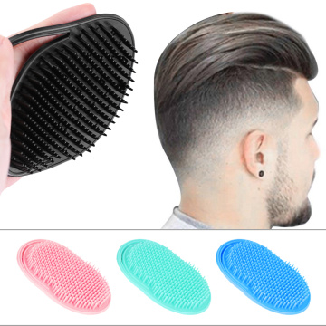 1 PCS Shampoo Comb Pocket Men Beard Mustache Scalp Massage Black Hair Care Travel Portable Hair Comb Brush Styling Tools