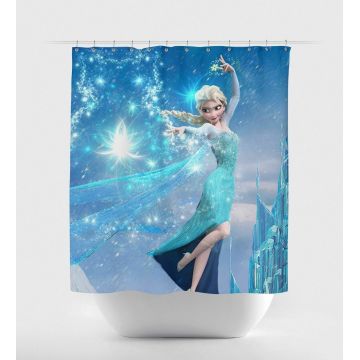 Got Gift Queen Elsa Magic Kid Gift Idea shower curtain
