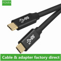 USB C Cable 3.2 Gen2 for VR Oculus Quest Type C PD 100W 4K Video Compatible Thunderbolt 3 for Macbook Pro Samsung S10 huawei 3m