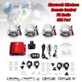 Motorcycle Amplifier System ATV+4 Chrome Horns Speaker with bluetooth Motorcycle Speaker Boxes Audio Amplifier