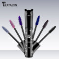 Fashion Sexy Purple Mascara Makeup 4D Silk Fiber Lash Mascara Waterproof Rimel 3d Mascara Extension Thick Long Curling Eyelash