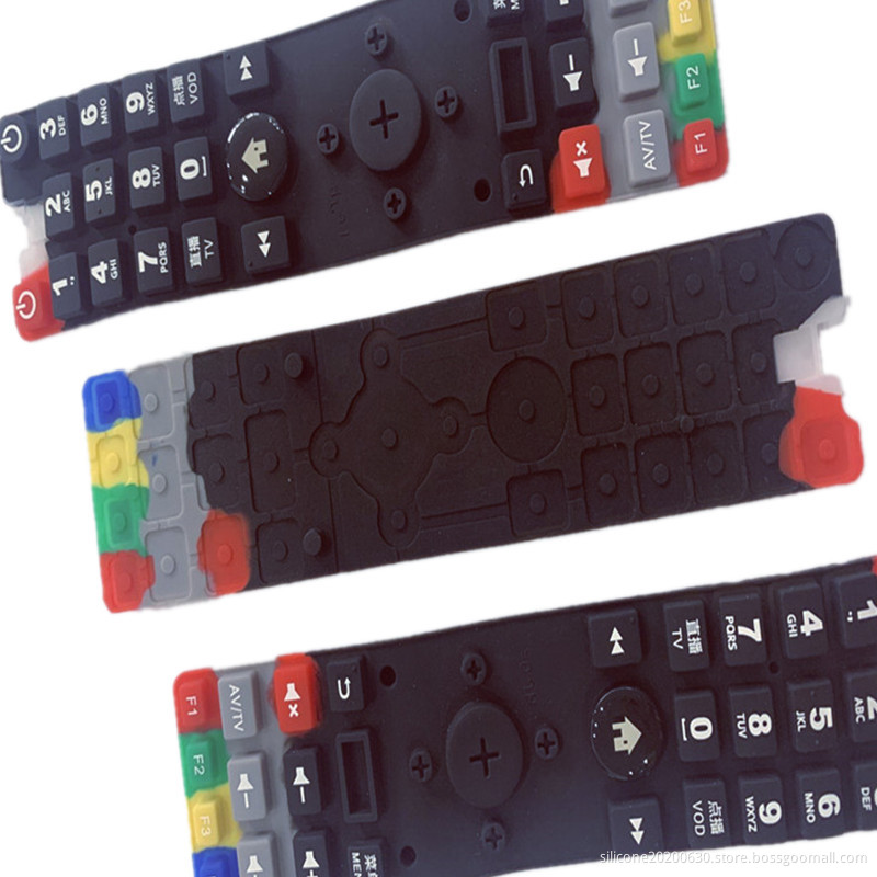 Custom Rubber Keypad Silicon Rubber Buttons for Electronics