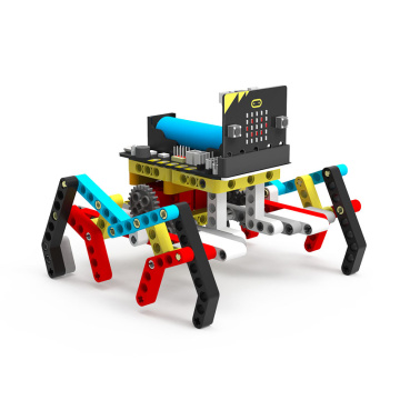 STEM Robot Starter Kit for BBC Micro:bit Microbit Building Block Spider Set for Kids Educational Toys (No battery provided)