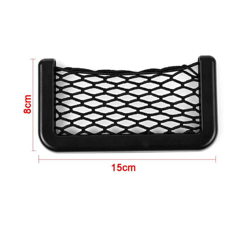 Portable Car Universal Net Pocket Storage Garbage Storage Bag Mobile Phone Debris Storage Bag Organizer Interior Accessories