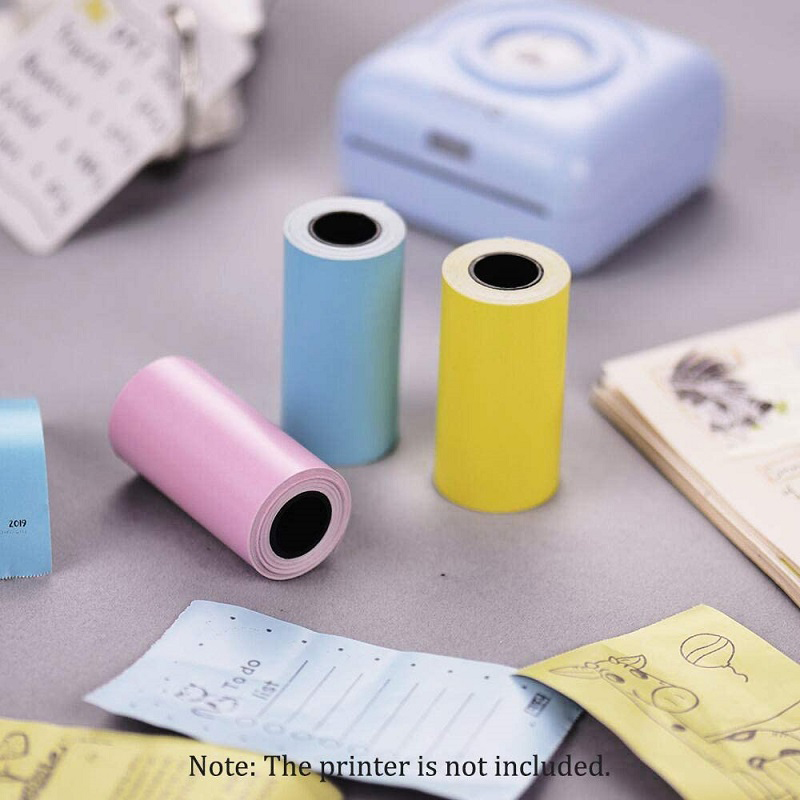 3 rolls Thermal Paper POS Printer Mobile Bluetooth Cash Register Paper Rollfor Paperang & Peripage Mini Printer 57 x 30 mm Hot