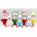 Baby Elf Dolls with Feet Shoes Baby Doll Elf Toy with Movable Arms Legs Christmas Dolls Baby Elves Doll