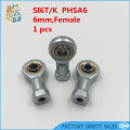 6mm SI6T/K PHSA6 rod end joint bearing metric female right hand thread M6X1mm rod end bearing