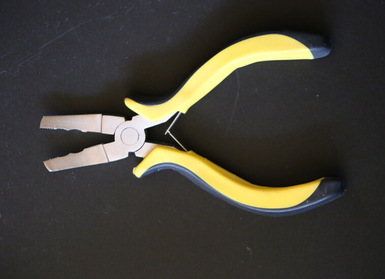 Heat Fusion Glue Keratin Bonding / Micro Rings Removal Pliers for Hair Extensions