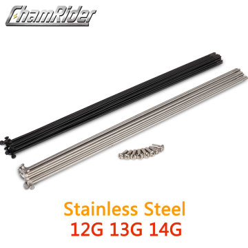 Customized Custom Made Spoke Radius knitting Needle Stainless Steel 12G 13G 14G Black Sliver Bicycle Electric Bike Accessories