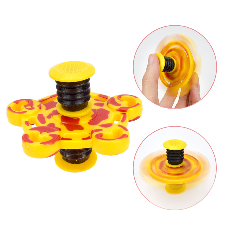 Spinning Top Toys for Kids Adult Funny Anti-stress Spring Finger Gyro Toys Relieves Stress Office Party Game Gifts for Children