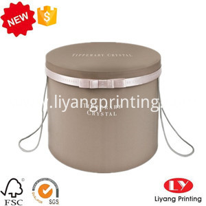მრგვალი ყუთი სახურავით round box with lid