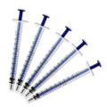50pcs/lot Plastic Syringe 1ml syringes 1cc without Needles For Lab and Industrial Dispensing Adhesives Glue Soldering Paste
