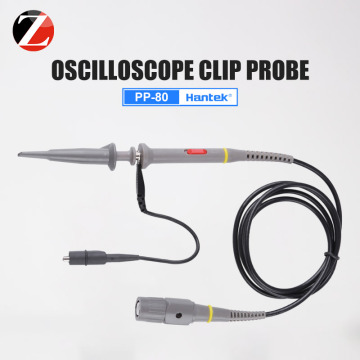 Hantek Oscilloscope Clip Probe PP-80 60Mhz Logic Analyser Oscilloscope Probe use for hantek 1008c 6022be 6074be 6022bl -50~70