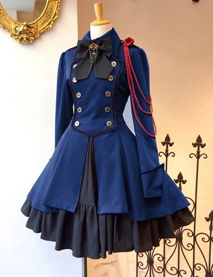 Azur Lane Dress Cosplay Costume Ship Uniforms Medieval Vintage Retro Court Dress Maid Dress Comic Con Costume For Girls Women