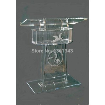 Acrylic Crystal fashion promotion The reception desk the speakers podium Welcome Taiwan lectern lectern The platform podium