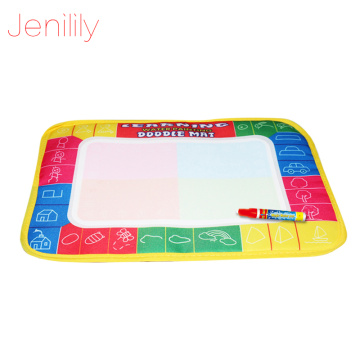 4 color Children Drawing Toy Mini Water Drawing Painting Mat with1 Magic Pen Drawing Board Baby Play mat 29X19cm