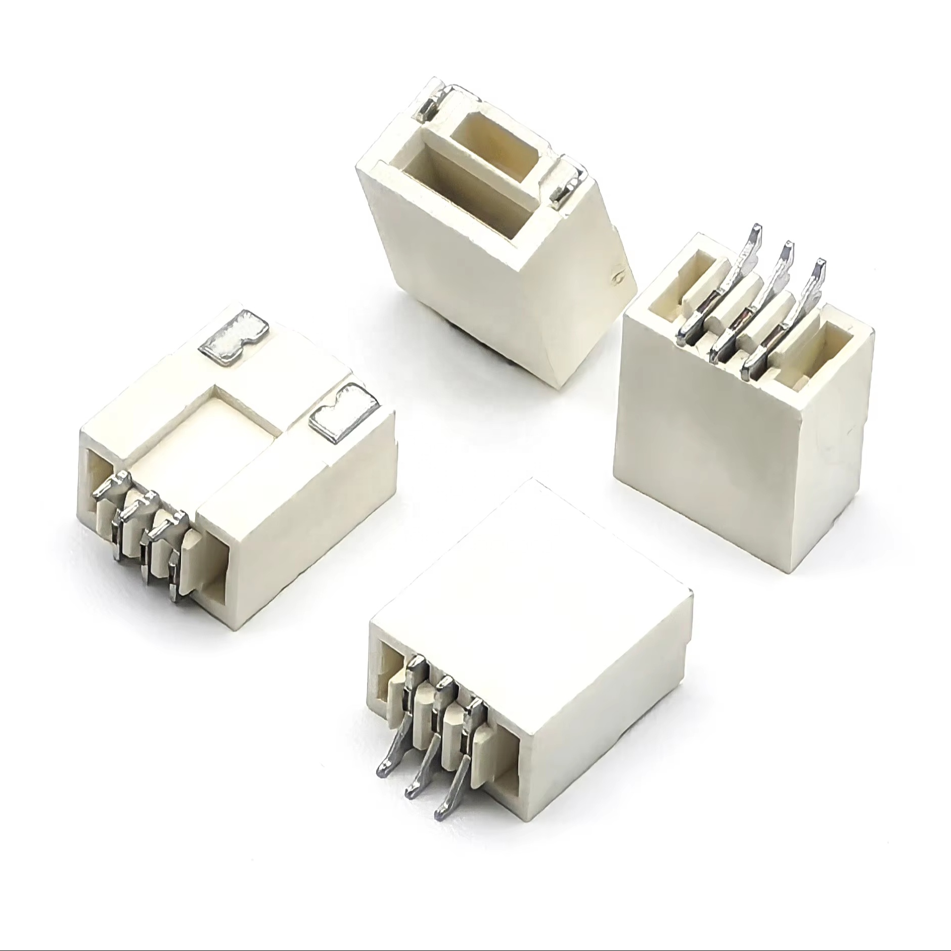 1.25mm Pitch Wafer Right Angle SMT Pin header Connector 3P