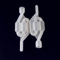 2Pcs S Shape Air Lock Bubble Grommet Exhaust Water Seal Valve with Cork Beer Wine Making Tools