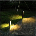 1PCS 15W COB LED Garden Lawn Lamp Modern Aluminum Pillar Light Outdoor Courtyard villa landscape lawn bollards light AC85-265V