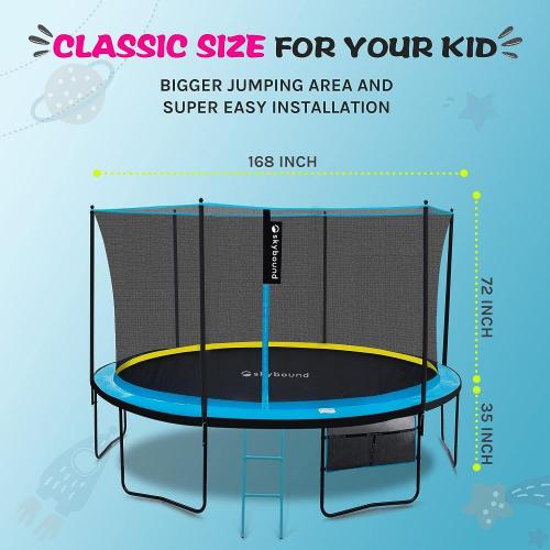 Best SkyBound Garden Trampoline 14FT Manufacturer SkyBound Garden Trampoline 14FT from China