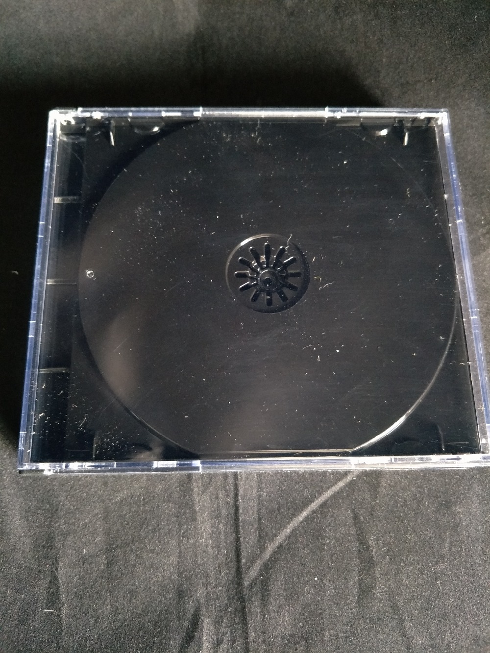 1PCS New Black Quad 4 Disc CD/DVD Jewel Case Boxset Free Shipping