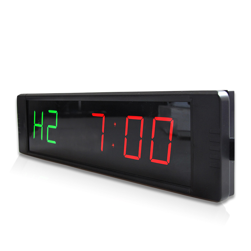 1 inch gym equipment sports electronic led timer digital crossfit training clock