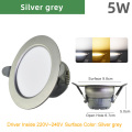 Silver grey 5W