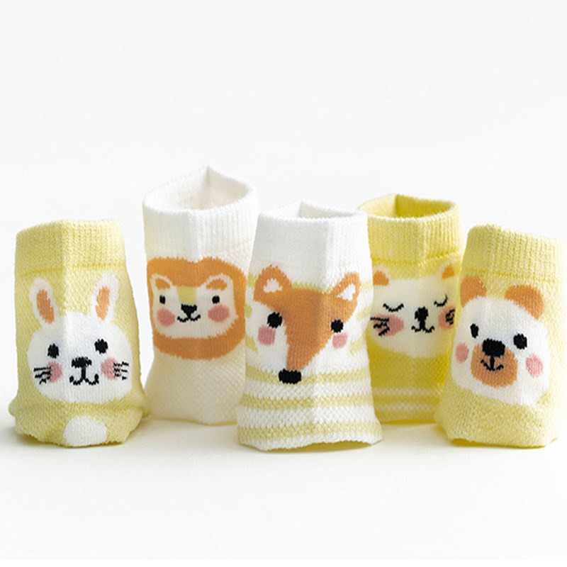 5Pairs/lot Baby Boy Socks Summer Mesh Thin Baby Socks for Girls Cotton Newborn Infant Baby Girl Socks