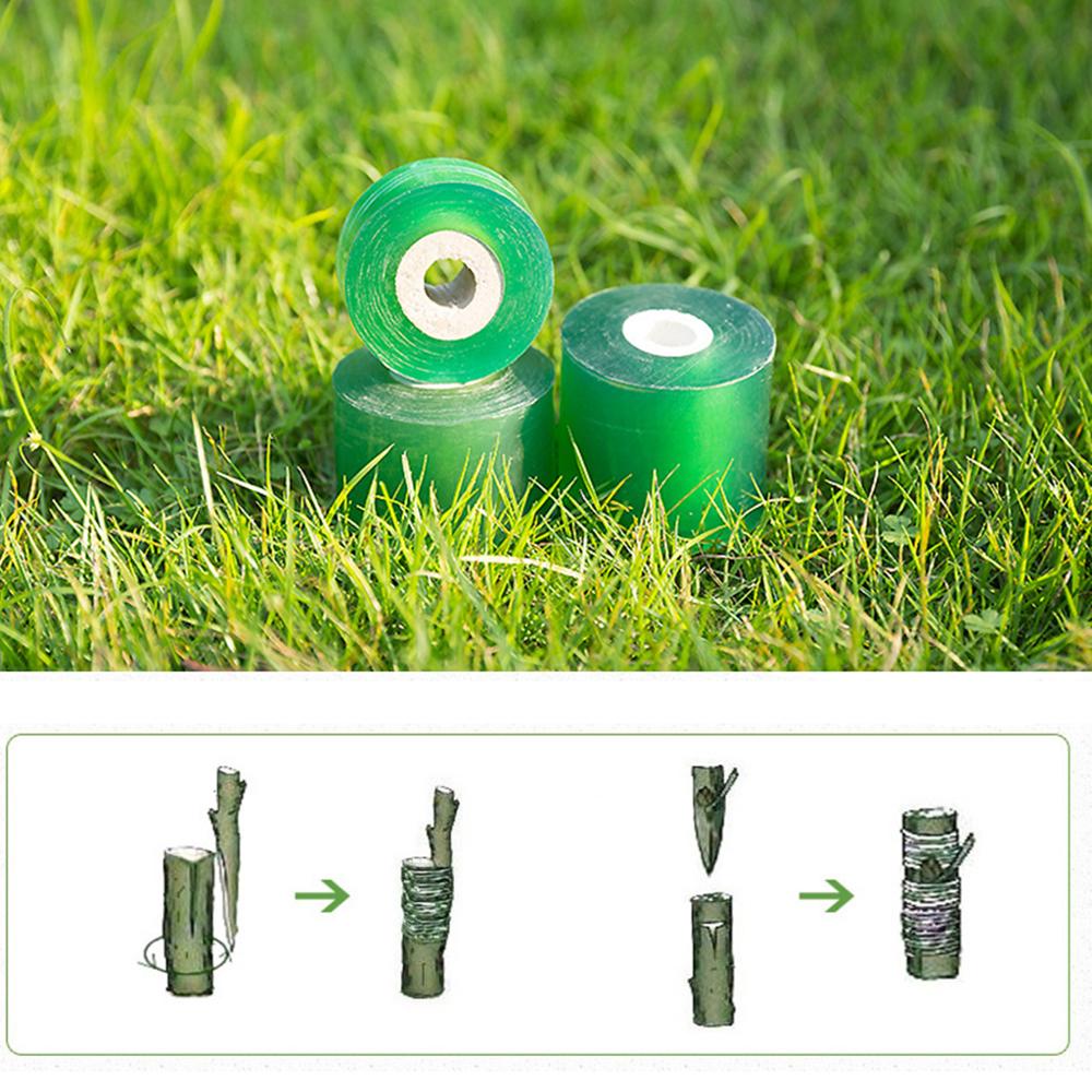 100m/roll Garden Grafting Film Tape Graft Tape Plant Fruit Tree Secateurs Engraft Branch Gardening Bind Belt Graft Tools